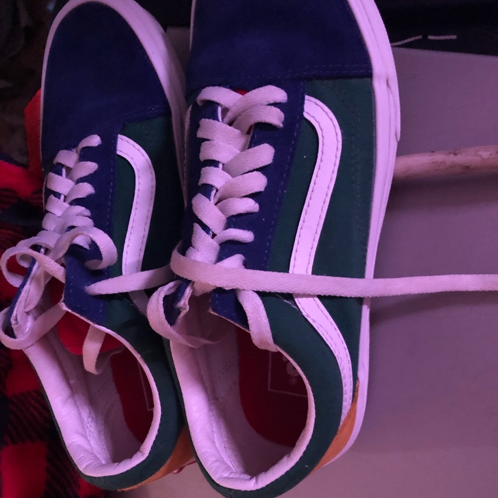 Old Skool Multi-Color Skater Vans